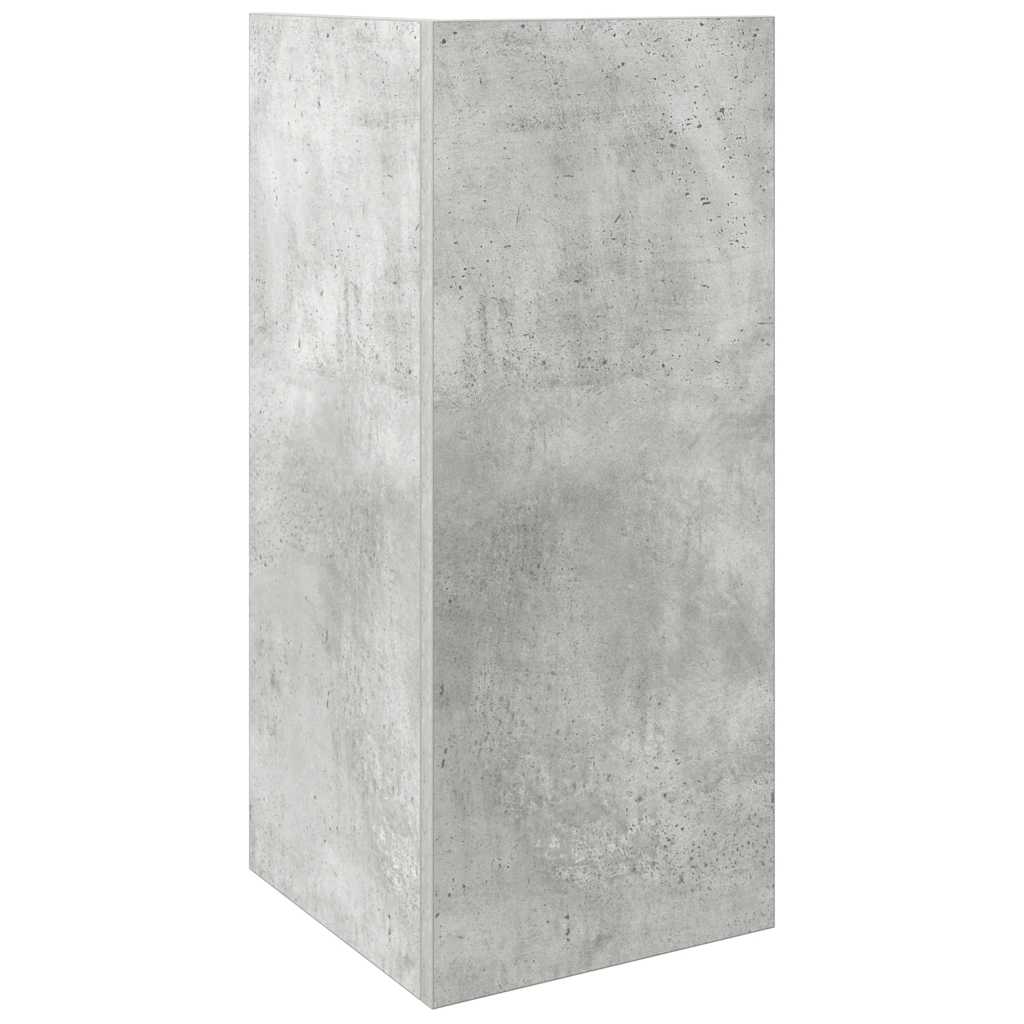 Pomoćni stolići 2 kom s policom siva boja betona 25,5x27x60 cm