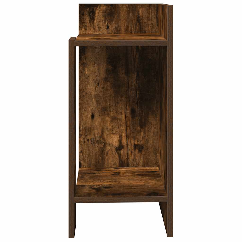 Pomoćni stolići 2 kom s policom boja hrasta 25,5x27x60 cm