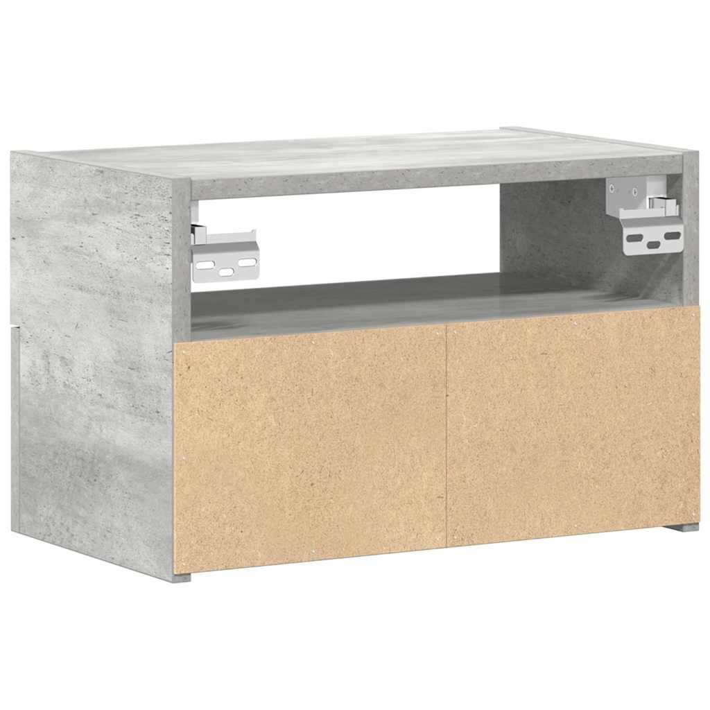 Zidni noćni ormarić beton siva 45x26x28,5 cm