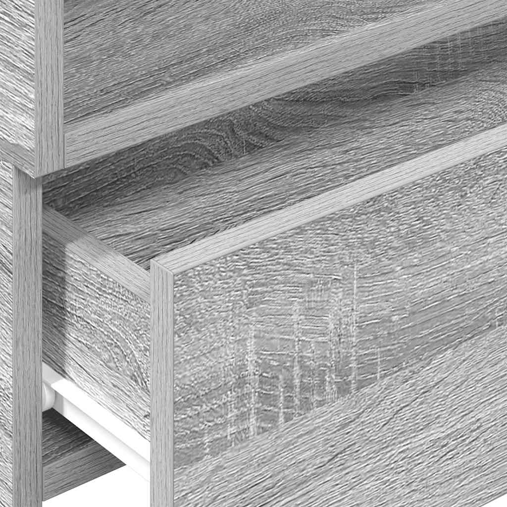 Zidni noćni ormarić siva sonoma 45x26x28,5 cm