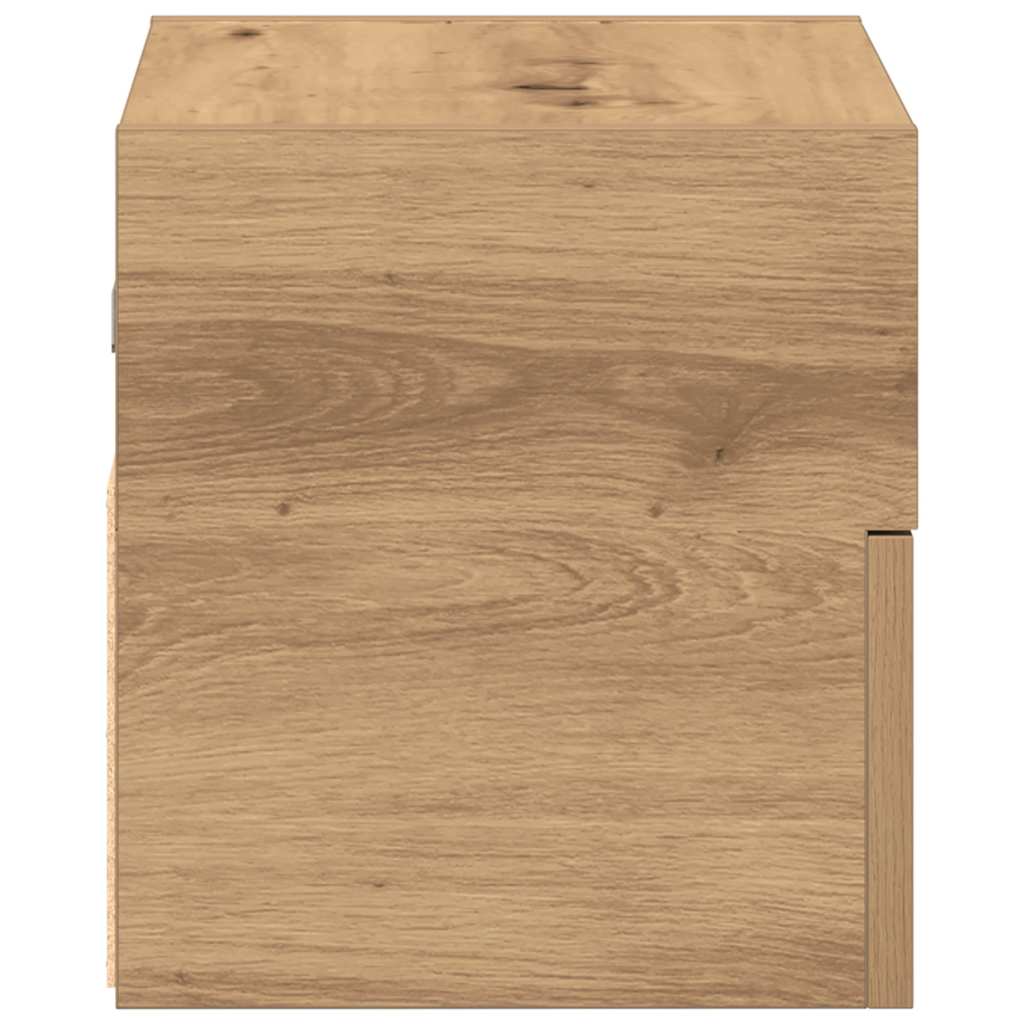 Zidni noćni ormarići 2 kom artisan hrast 45x26x28,5 cm