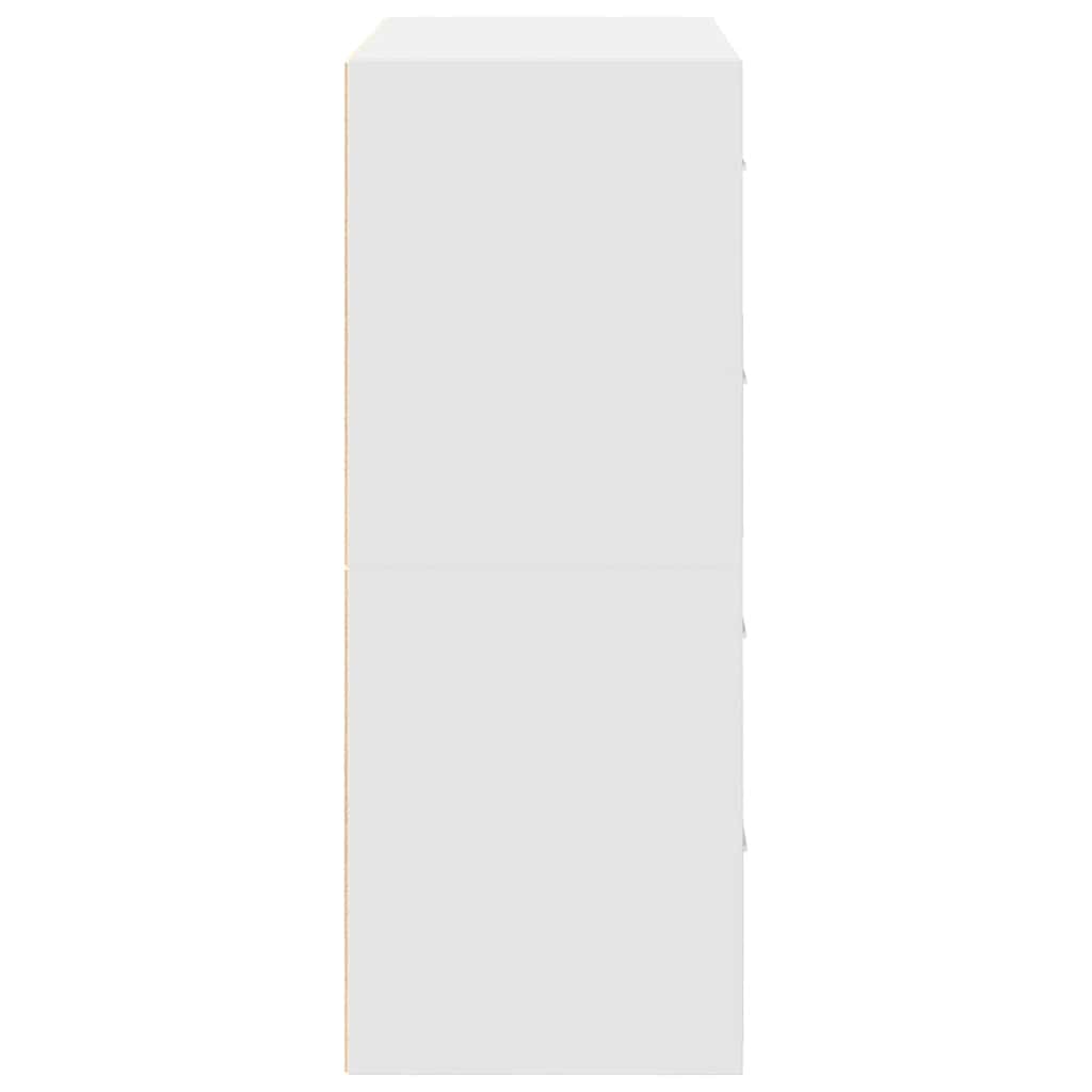 Ormari s 2 ladice 2 kom bijeli 60x31x40 cm konstruirano drvo