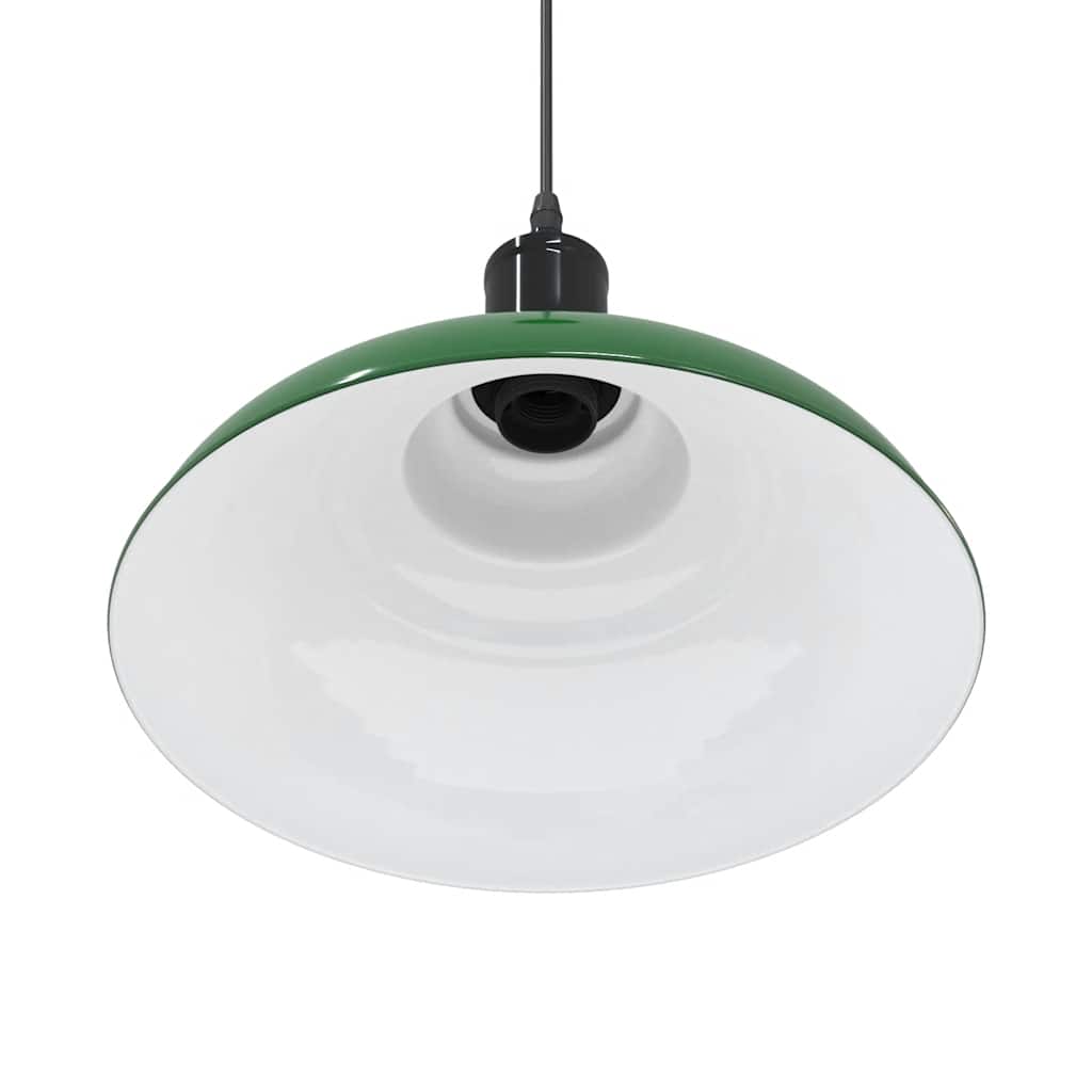 Visilica podesiva po visini E27 sjajno zelena Ø 31 cm metal