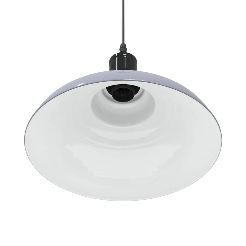 Visilica podesiva po visini E27 sjajno siva Ø 31 cm metal