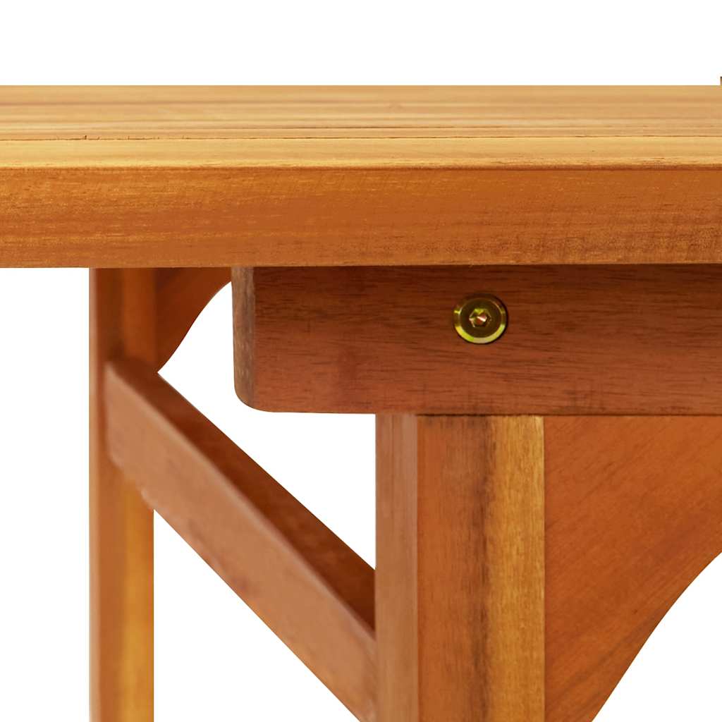 7-dijelni vrtni blagovaonski set 180x90x75 cm bagremovog drva