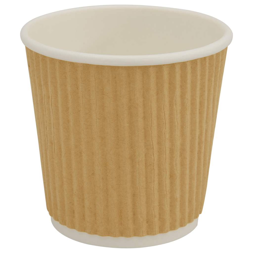 papirnate šalice za kavu 1000 kom 4 oz 100 ml smeđe
