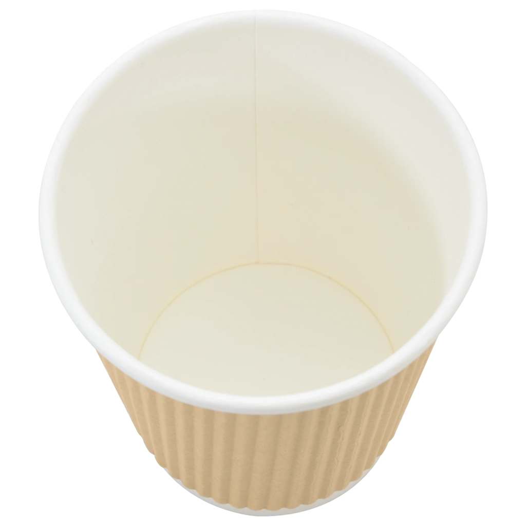 papirnate šalice za kavu 500 kom 8 oz 200 ml smeđe