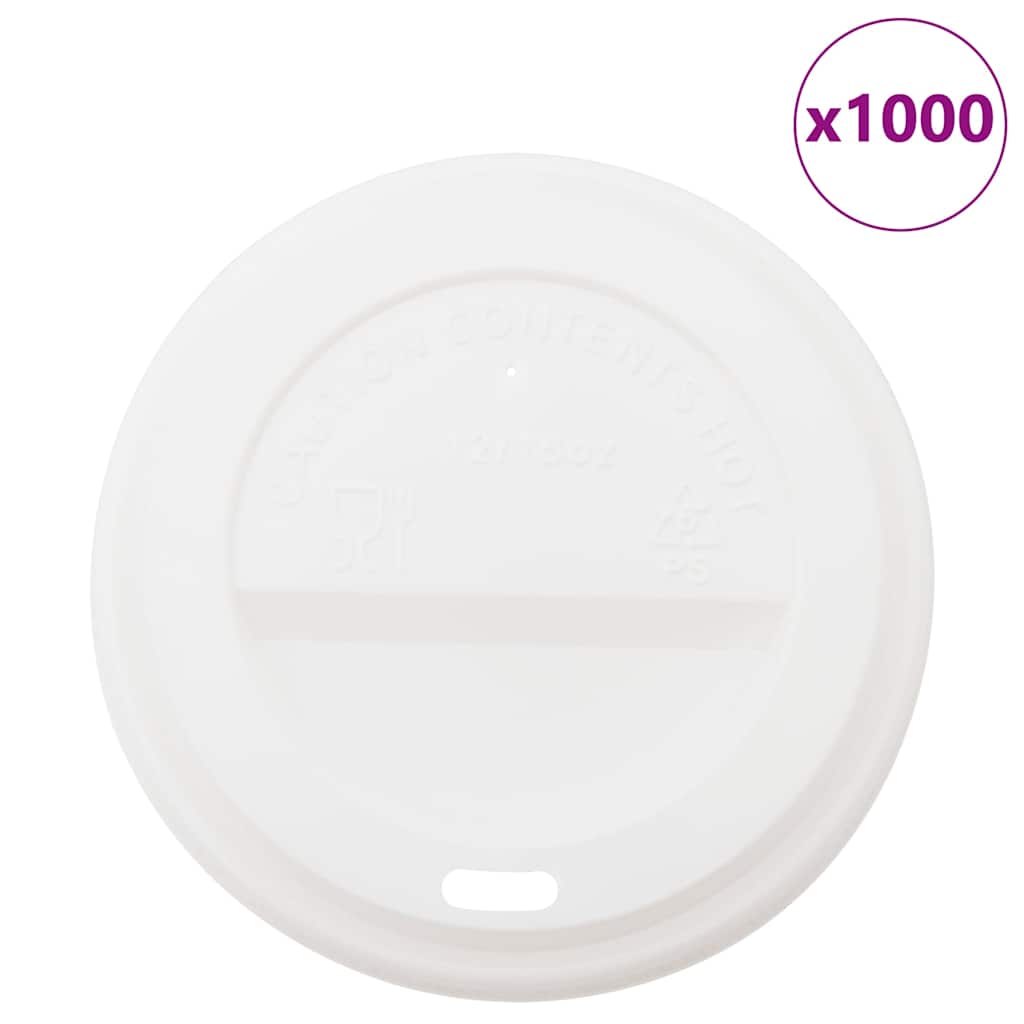 Papirnati poklopci za šalice za kavu Ø90 mm 12oz i 16oz 1000kom