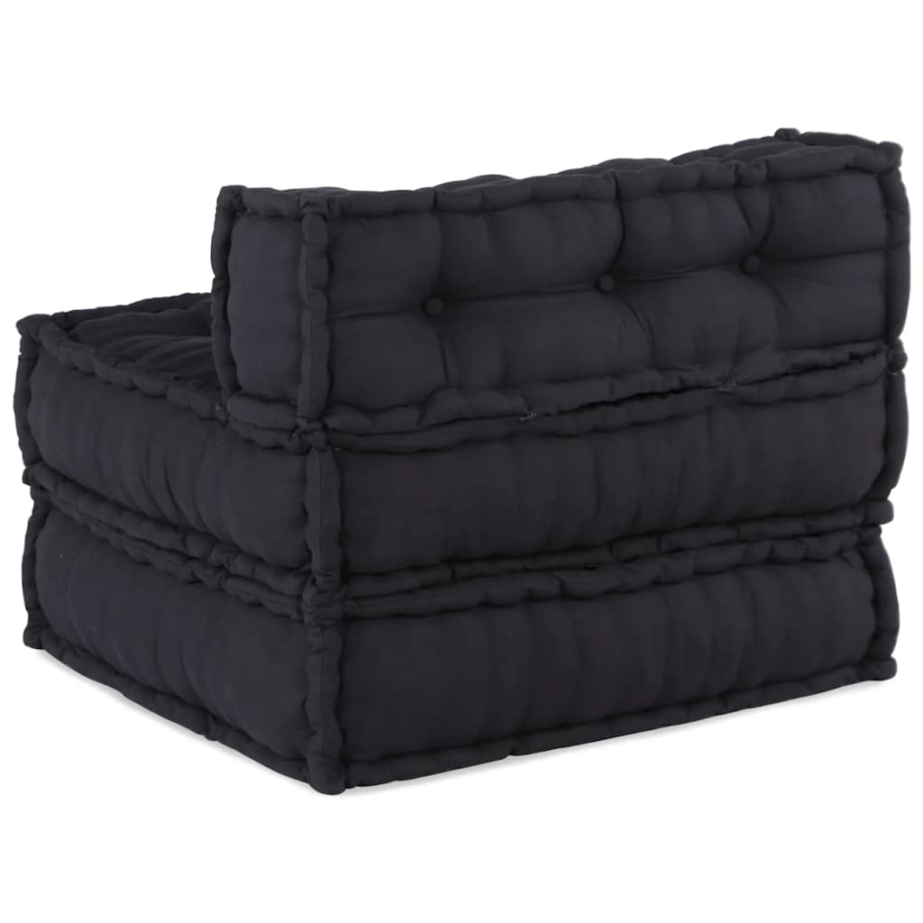 Modularna sofa Antracit 70x70x54 Tkanina
