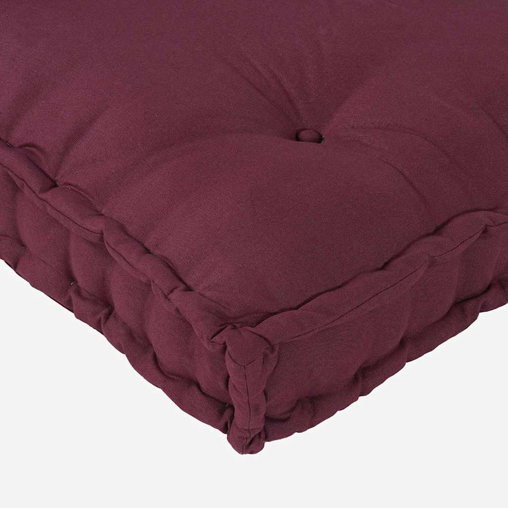 Jastučić za paletni kauč Bordo 120 x 80 x 12 cm Tkanina