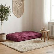 Jastučić za paletni kauč Bordo 120 x 80 x 12 cm Tkanina