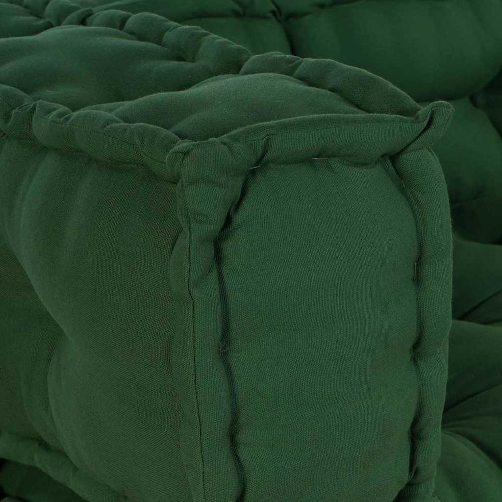 Jastučić za paletni kauč 3 pcs Zelena 120 x 80 x 38 cm Tkanina