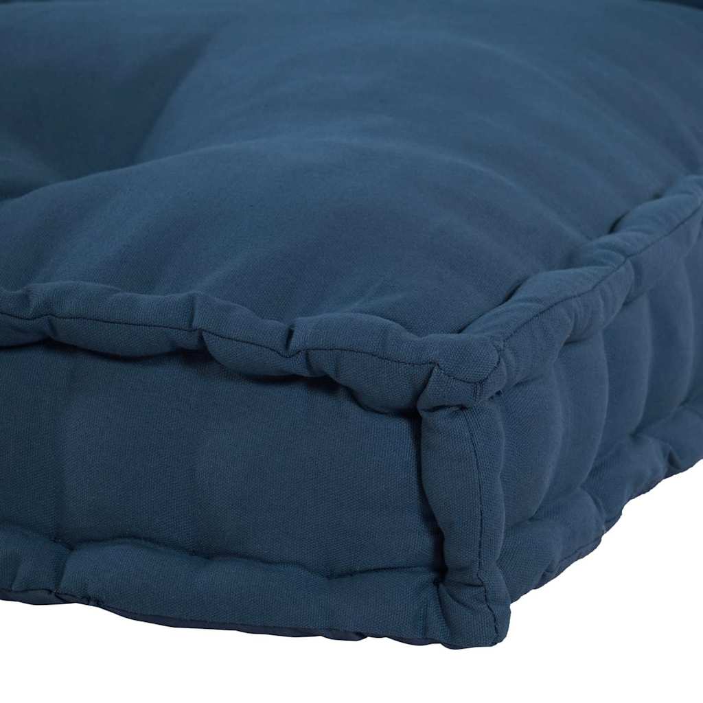 Jastučić za paletni kauč 2 pcs Indigo 120 x 80 x 38 cm Tkanina
