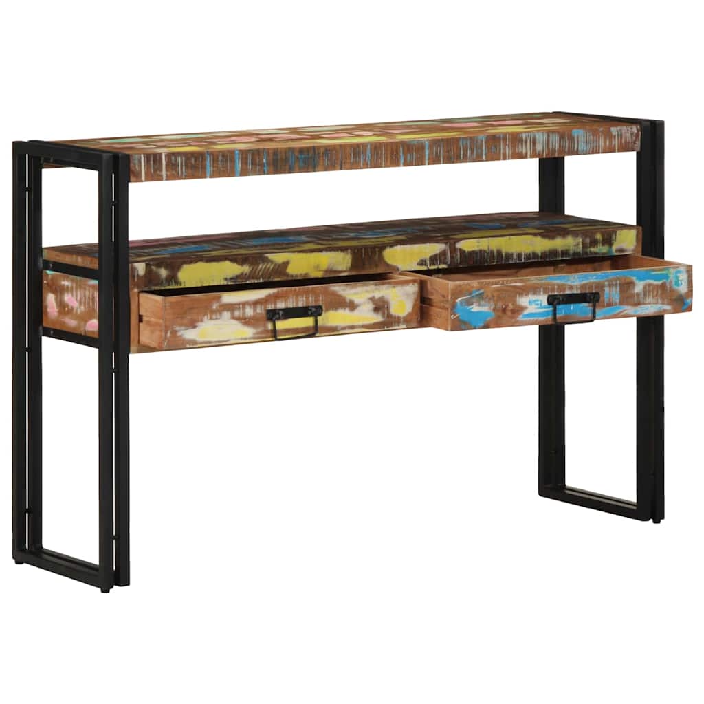 Konzolna stolica 120 x 33 x 75 cm Čvrsto drvo iz reciklaže