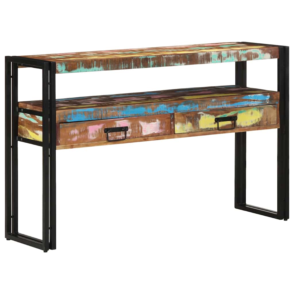 Konzolna stolica 120 x 33 x 75 cm Čvrsto drvo iz reciklaže