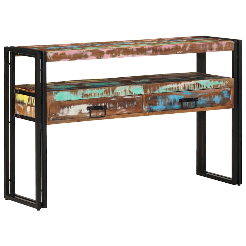 Konzolna stolica 120 x 33 x 75 cm Čvrsto drvo iz reciklaže