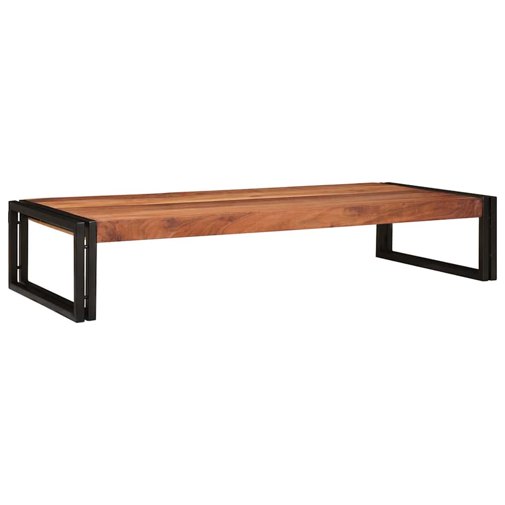Polica za kupaonicu Smeđa 120 x 50 x 23 cm Čvrsto drvo akacije