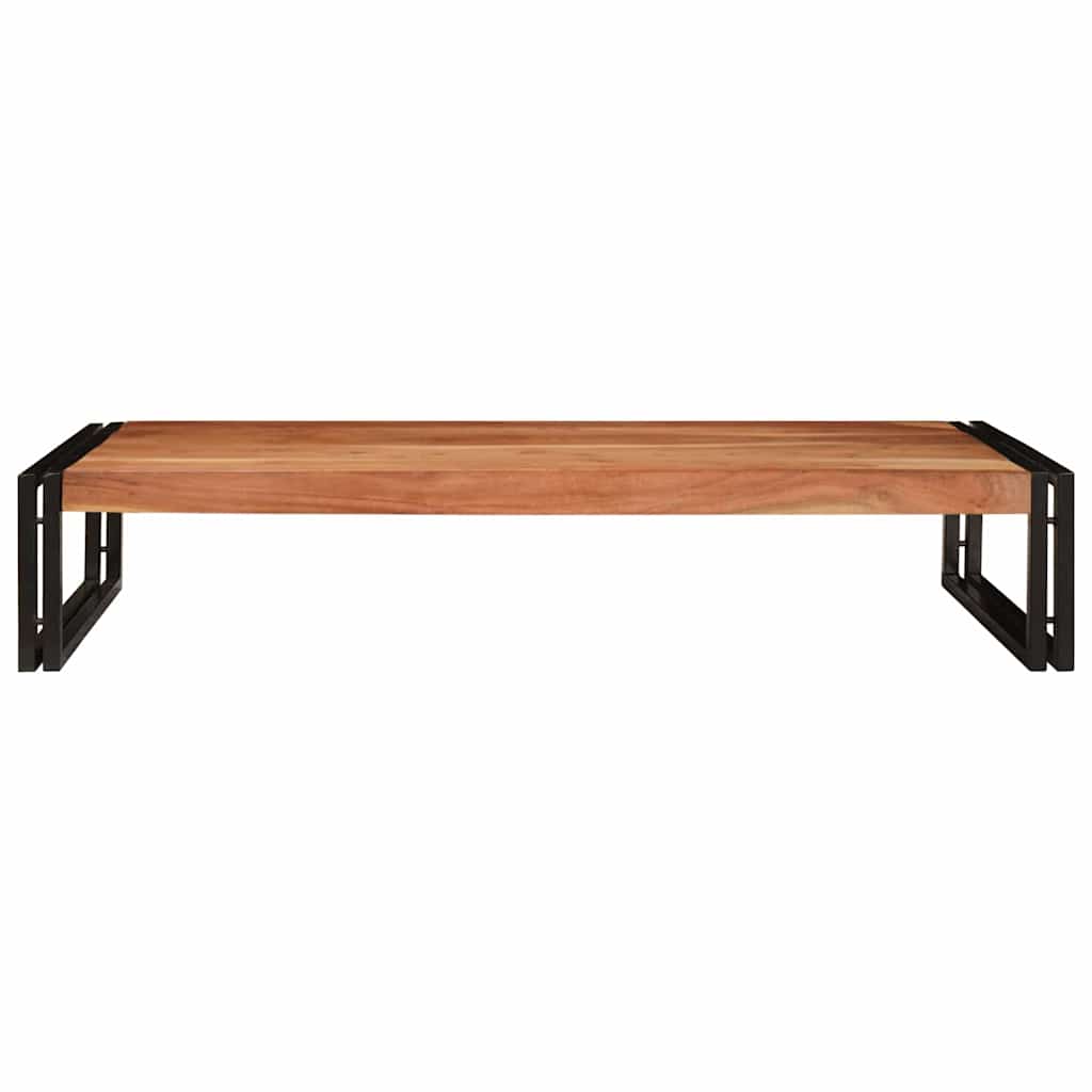 Polica za kupaonicu Smeđa 120 x 50 x 23 cm Čvrsto drvo akacije