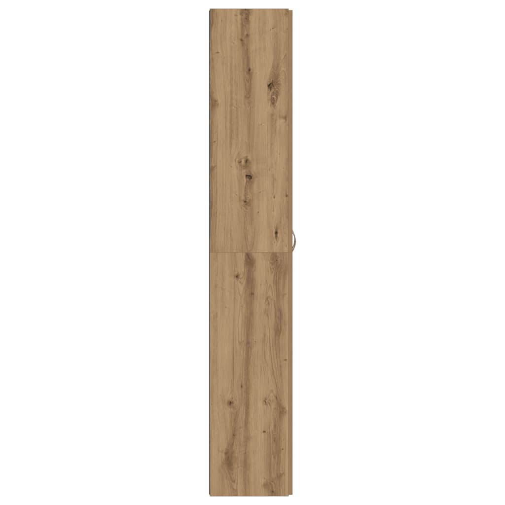Visoka ploča Artisan hrast 60x32x190 cm izrađeno drvo