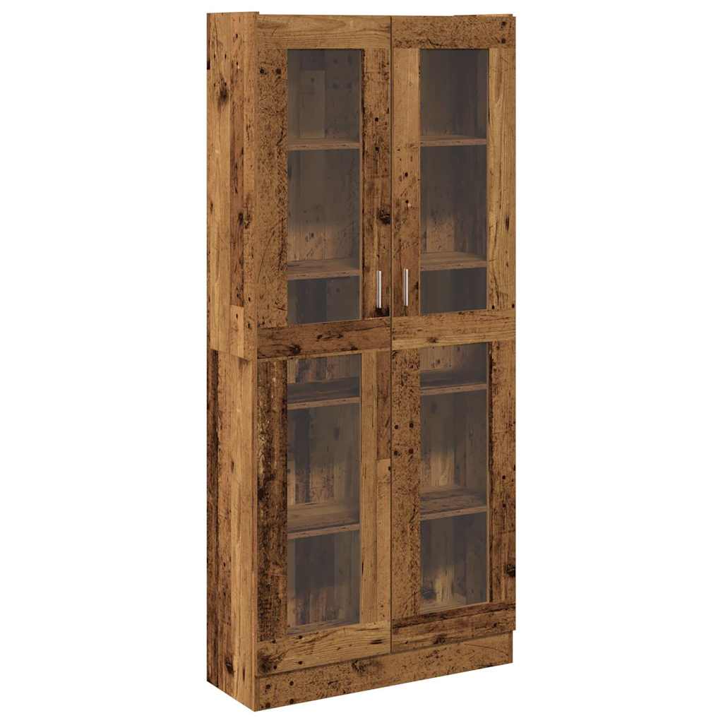Visoka ploča staro drvo 82,5x30,5x185 cm konstruirano drvo
