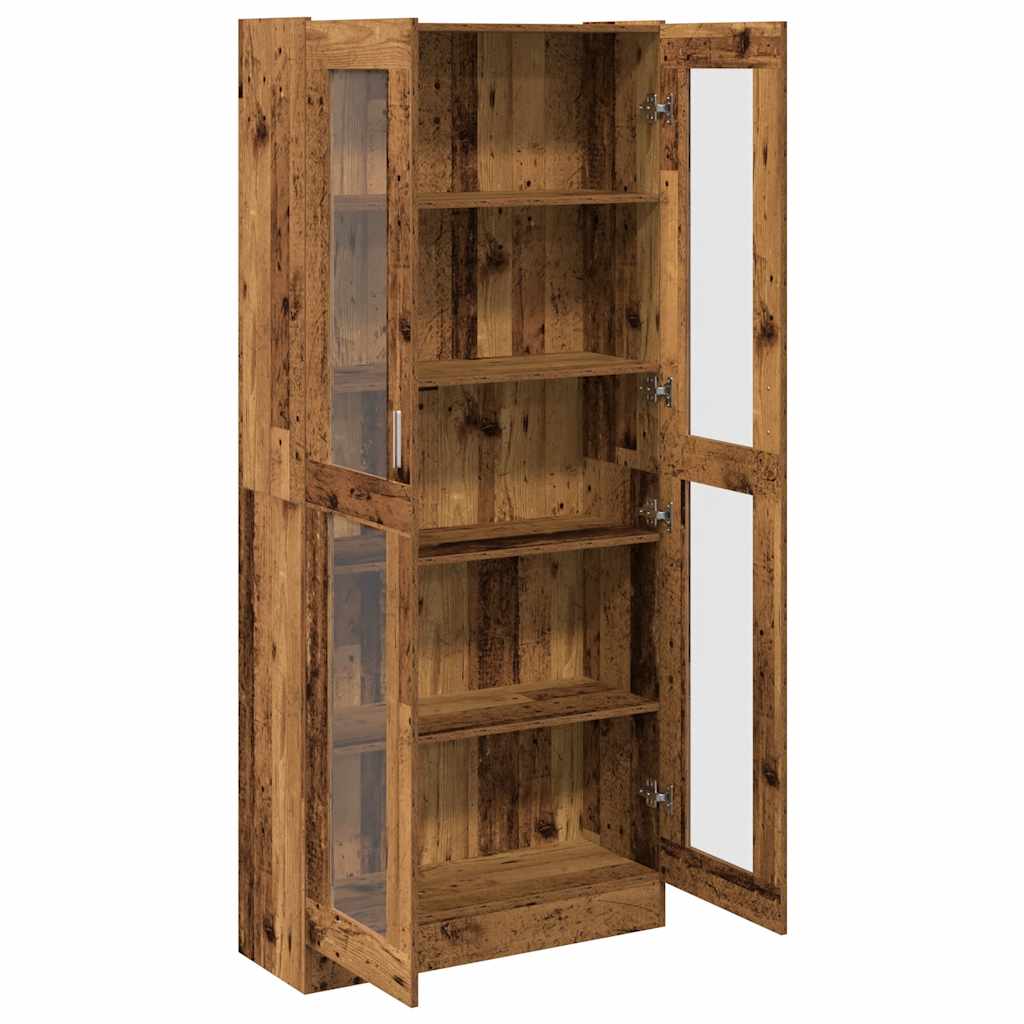 Visoka ploča staro drvo 82,5x30,5x185 cm konstruirano drvo