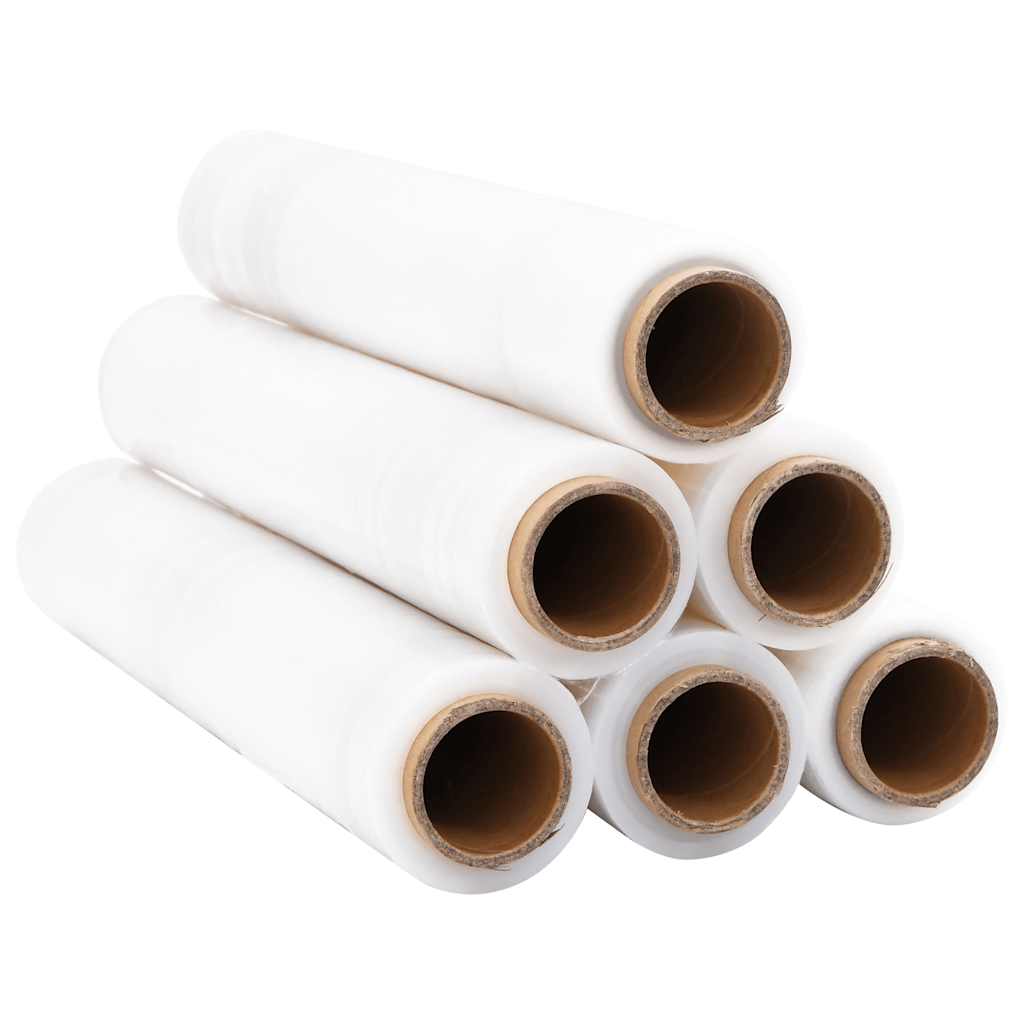 rastezljiva folija 6 kom prozirna 30 μm 50 cm x 300 m