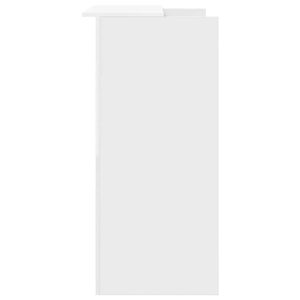 Recepcijski stol Bijeli 100x50x103,5 cm Inženirsko drvo