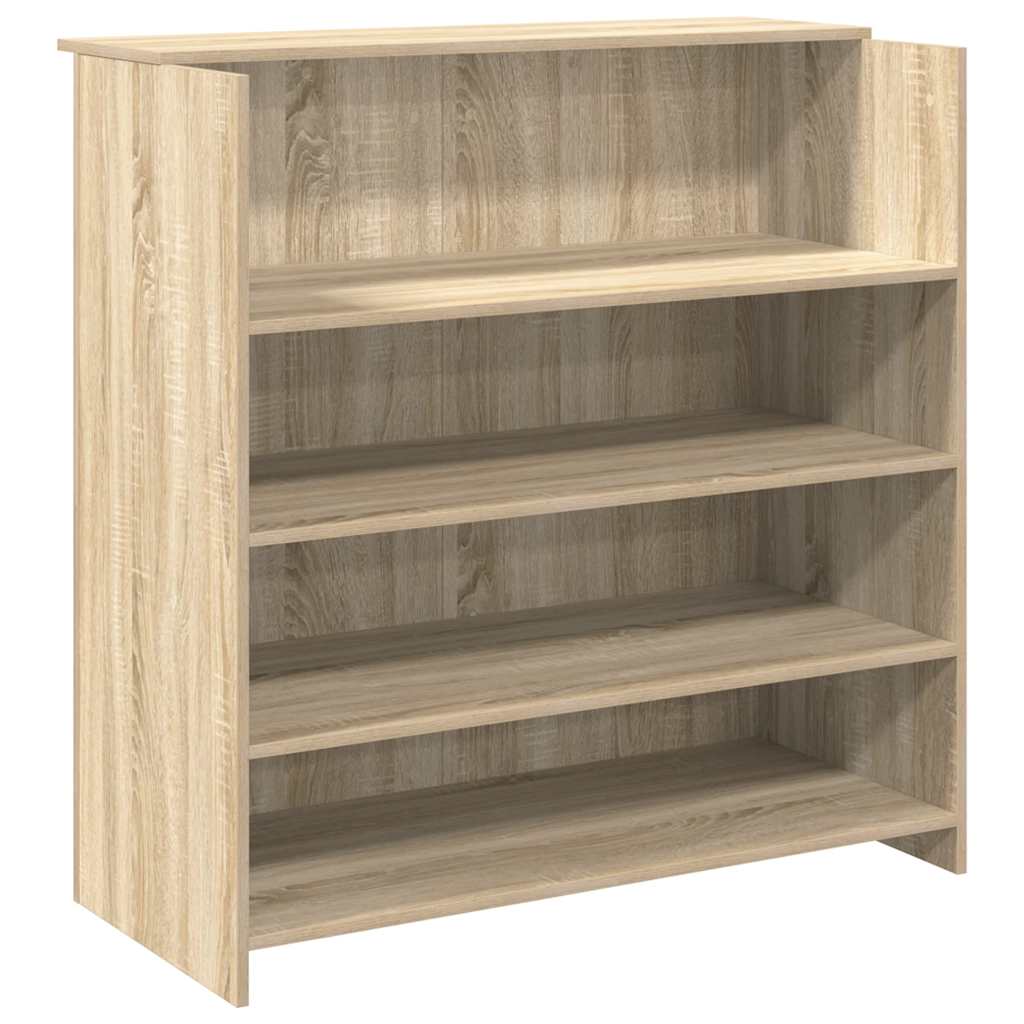 Recepcijski stol Sonoma hrast 100x50x103,5 cm Konstruirano drvo