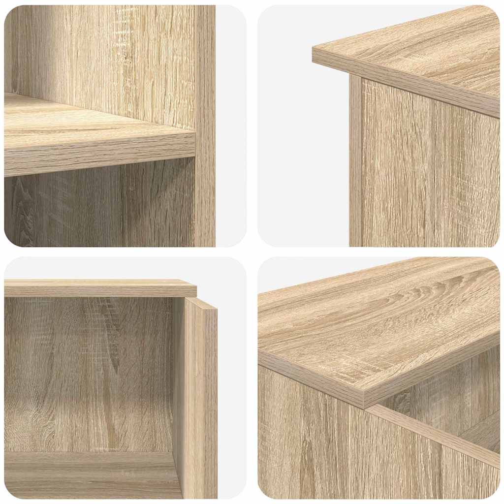 Recepcijski stol Sonoma hrast 100x50x103,5 cm Konstruirano drvo