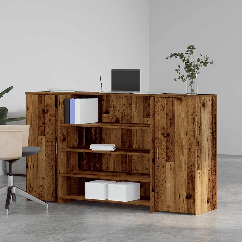 Recepcijski stol 180x50x103,5 cm od konstruiranog drva