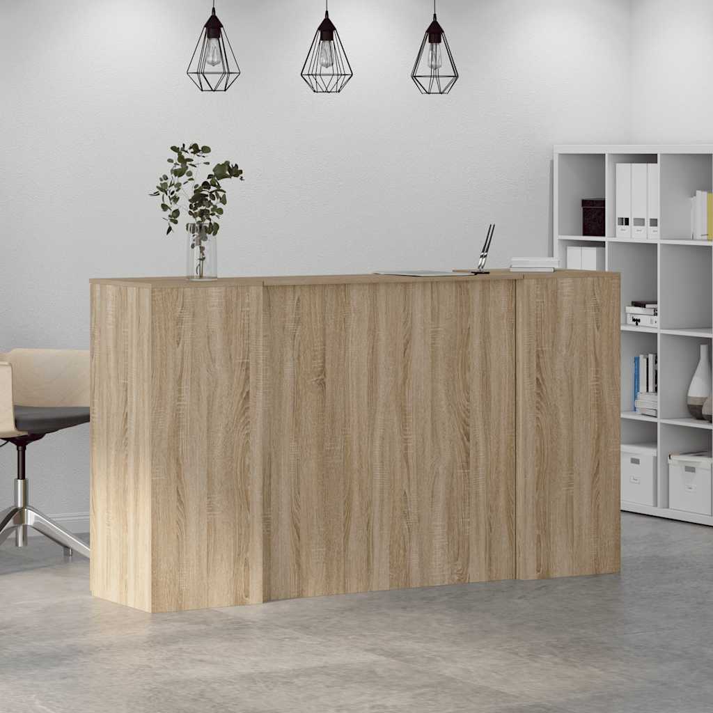 Recepcijski stol 180x50x103,5 cm od konstruiranog drva