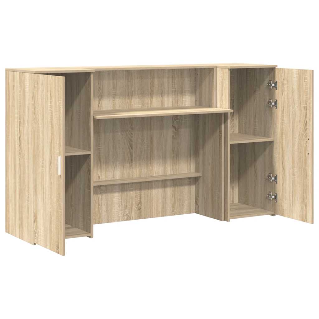Recepcijski stol 180x50x103,5 cm od konstruiranog drva