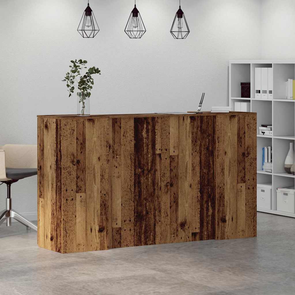 Recepcijski stol 180x50x103,5 cm od konstruiranog drva