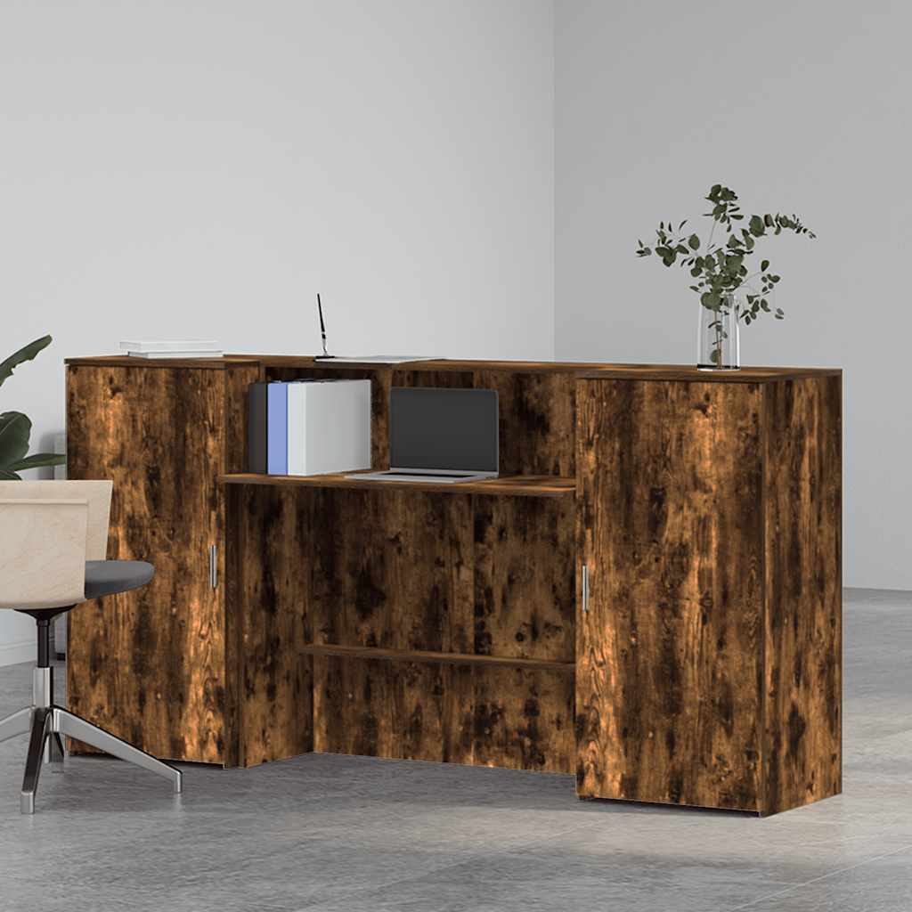Recepcijski stol 200x50x103,5 cm od konstruiranog drva