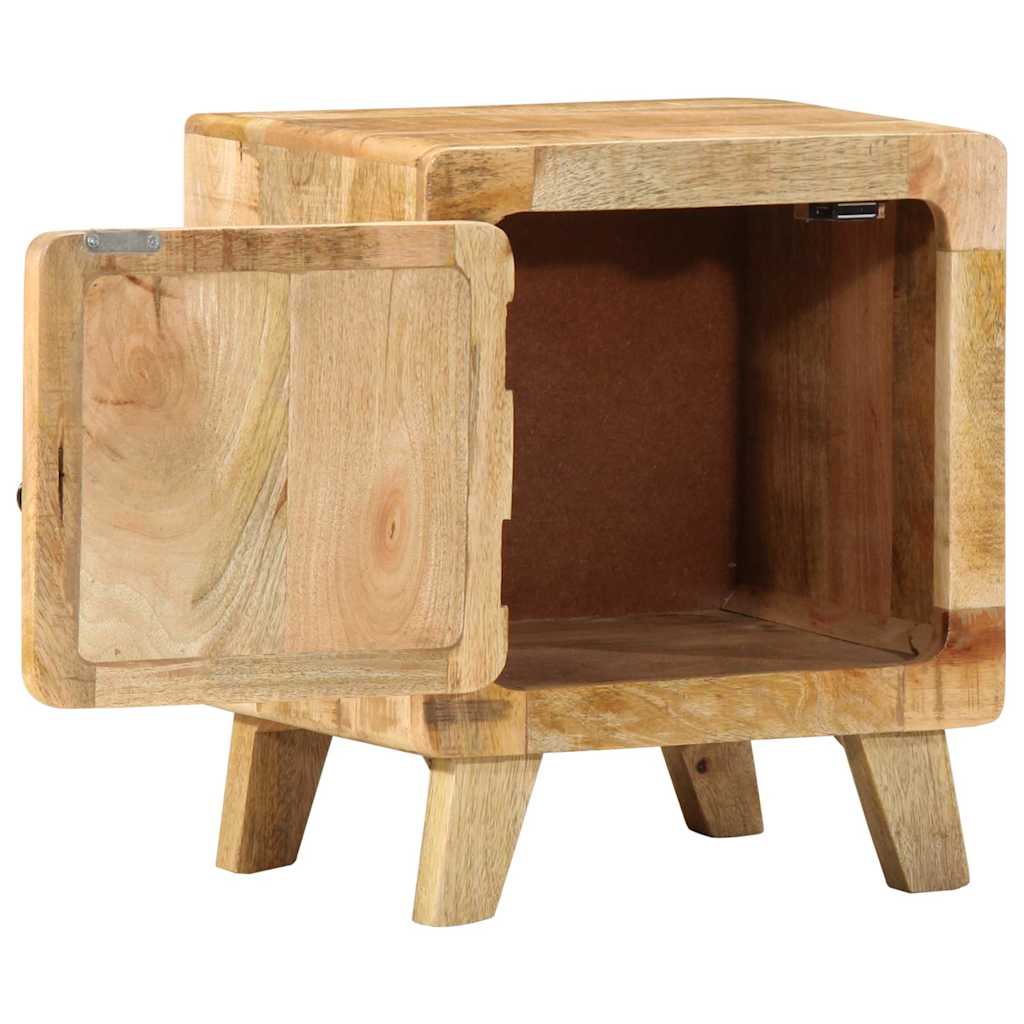 Noćni ormarić 40x32x46 cm Puno drvo Grubo Mango