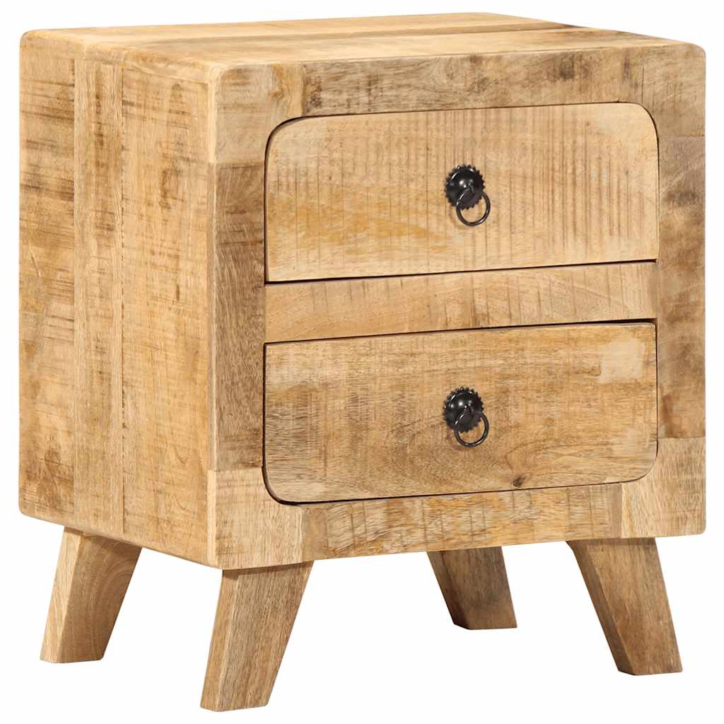 Noćni ormarić 40x32x46 cm Puno drvo Grubo Mango