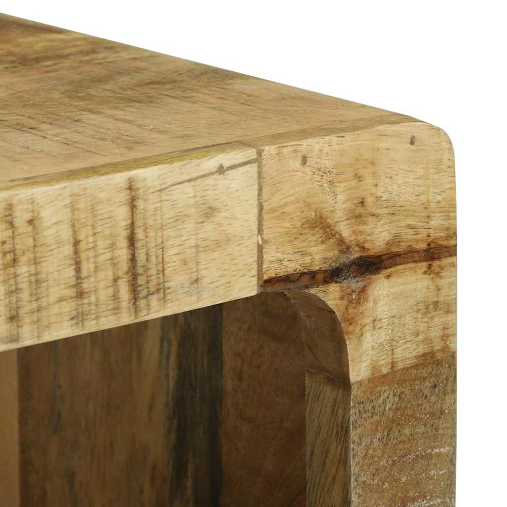 TV ormar s policom Smeđa 80 x 30 x 25 cm Čvrsto drvo manga
