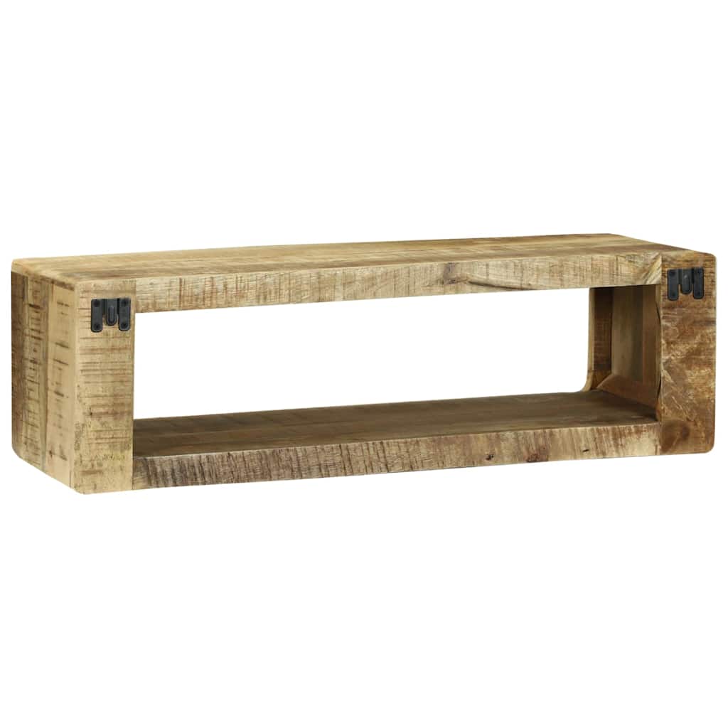 TV ormar s policom Smeđa 80 x 30 x 25 cm Čvrsto drvo manga