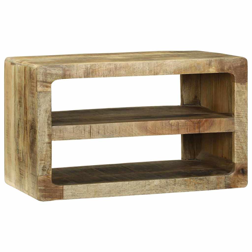 TV ormar s policom Smeđa 60 x 32 x 36 cm Čvrsto drvo manga
