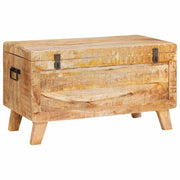Kutija za spremanje 70 x 35 x 40 cm masivno drvo manga