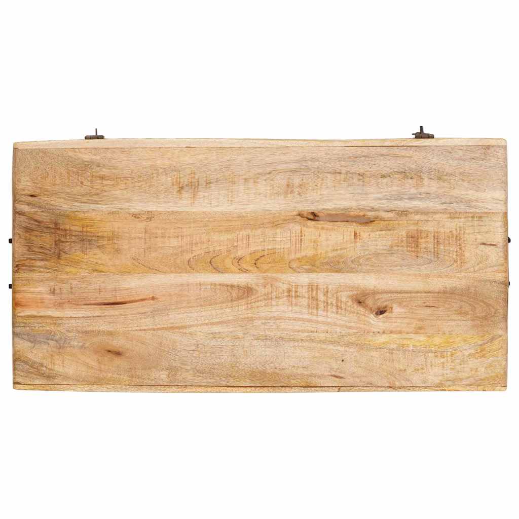 Kutija za spremanje 70 x 35 x 40 cm masivno drvo manga