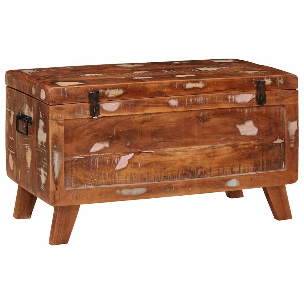 Kutija za spremanje 70 x 35 x 40 cm masivno obnovljeno drvo