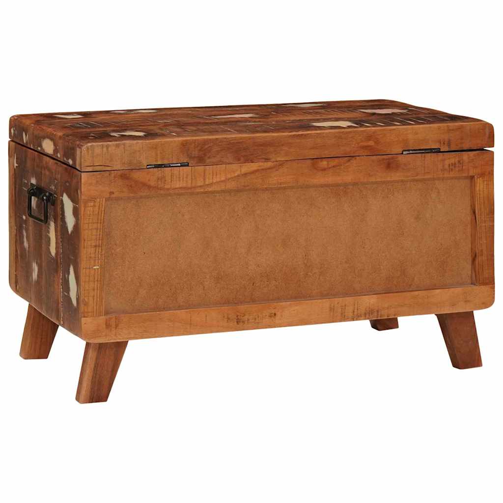 Kutija za spremanje 70 x 35 x 40 cm masivno obnovljeno drvo