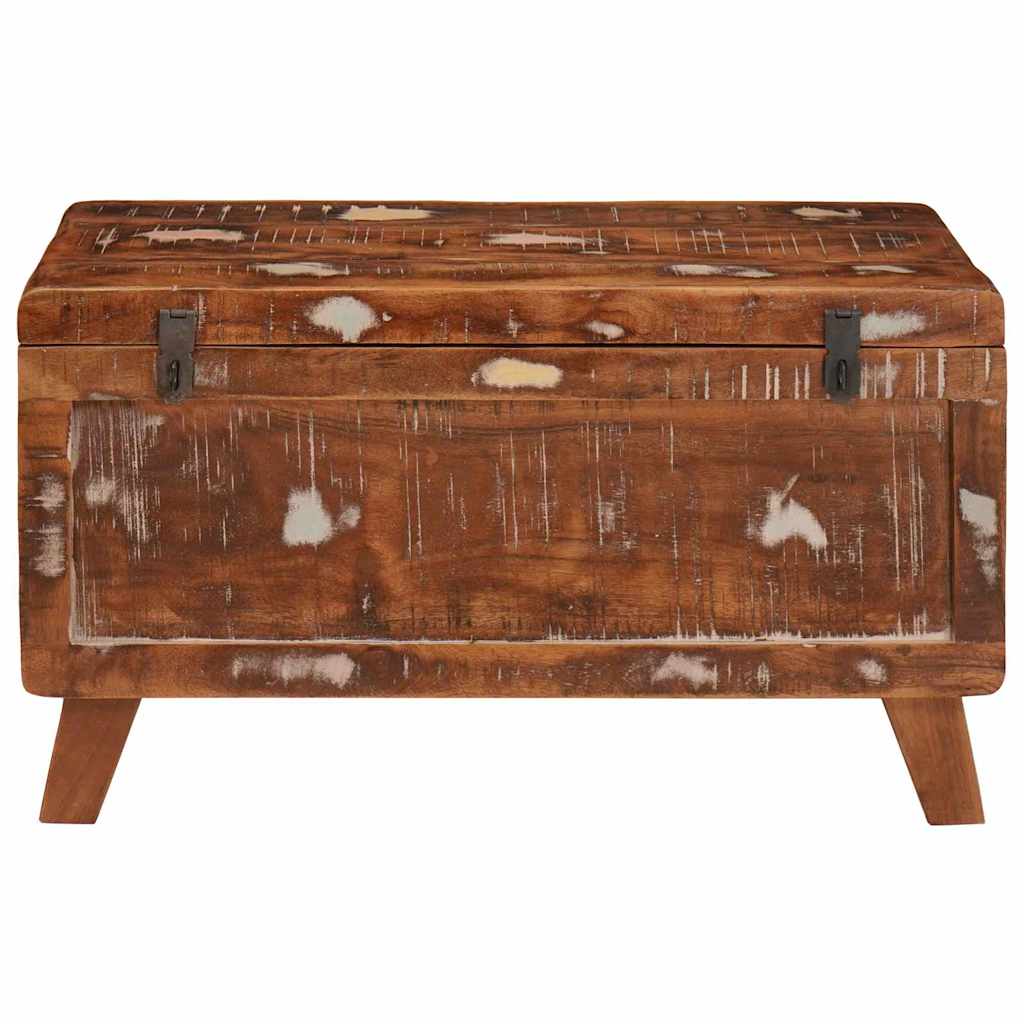 Kutija za spremanje 70 x 35 x 40 cm masivno obnovljeno drvo