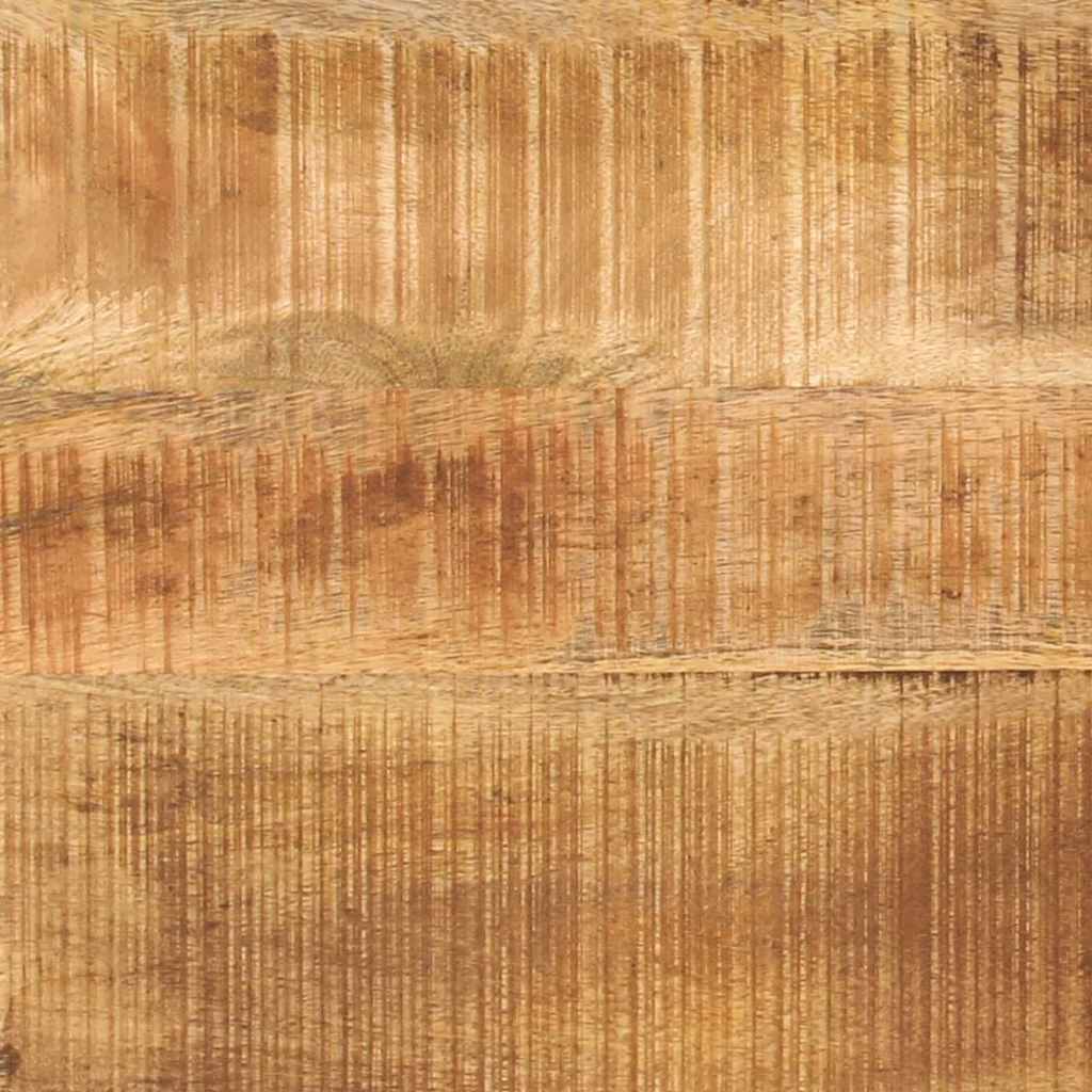 Kava Stol Smeđa i crna 110 x 55 x 35 cm Čvrsto drvo manga