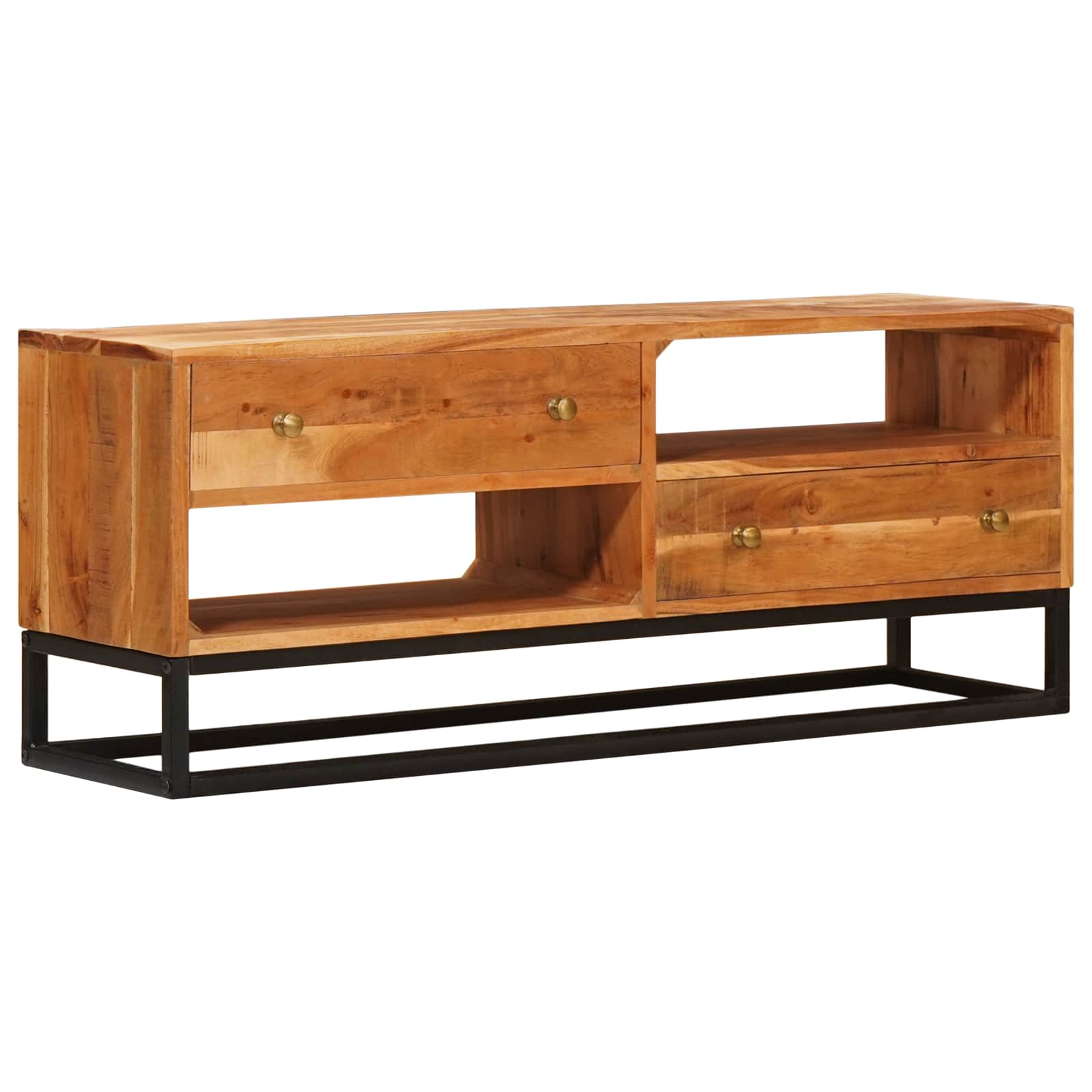 TV ormar Prirodna 110 x 30 x 44 cm Čvrsto drvo akacije