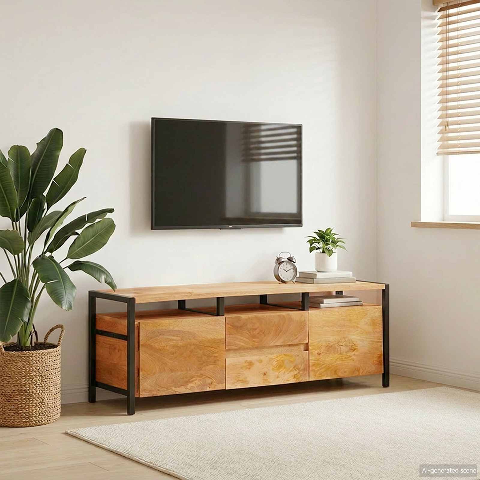 Ormari za skladištenje Smeđa 110 x 30 x 40 cm Čvrsto drvo manga