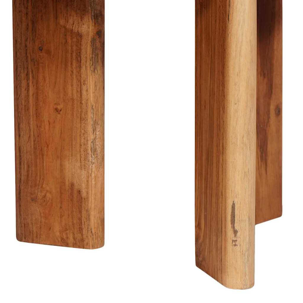 Stolovi za kavu na sklapanje 2 pcs Smeđa Čvrsto drvo akacije