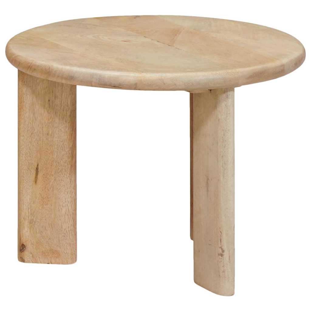 Stolovi za kavu na sklapanje 2 pcs Crna Čvrsto drvo manga