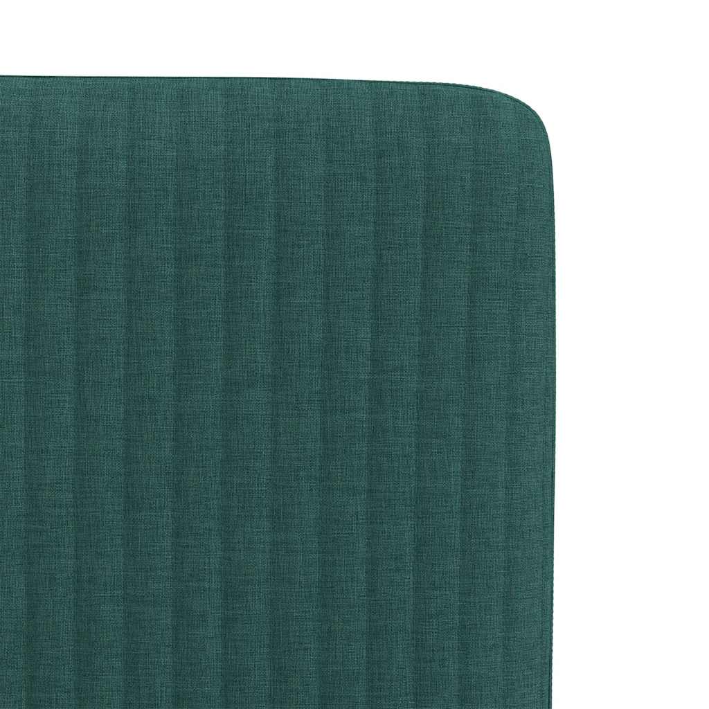 Blagovaonske stolice od tkanine 2 kom tamnozelene